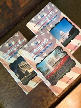 VTG “American Government In Action” Books-Supreme Court, President, Congress